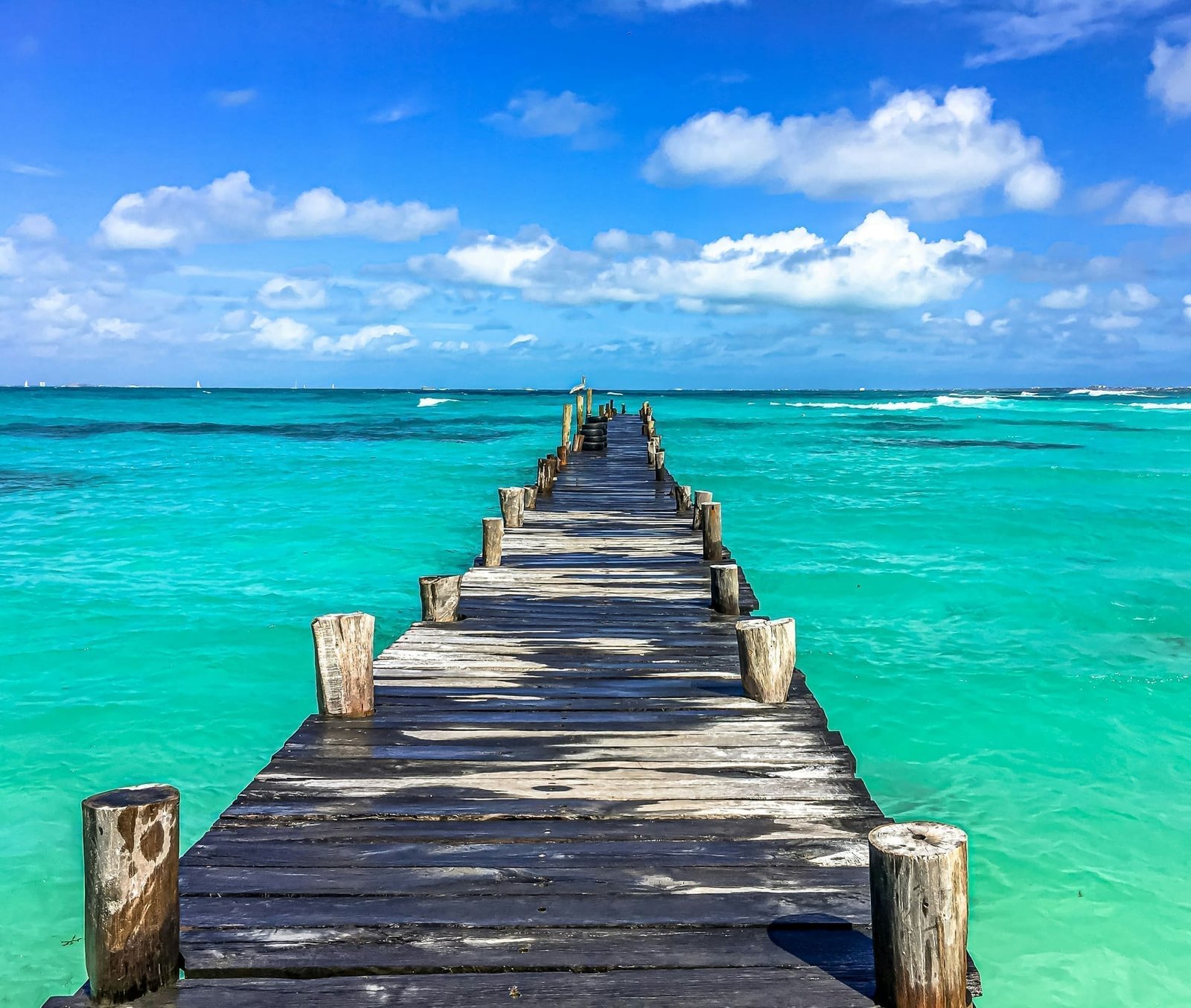 Playa de arena blanca y palmeras en Punta Cana, República Dominicana